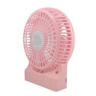 iKKEGOL Mini Portable Wireless Rechargeable Super Strong Wind Desk Fan W/ Rechargeable Battery - 3 Mode Wind Speed... N36