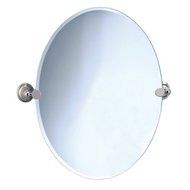Gatco 4589 Laurel Avenue Oval Wall Mirror, Polished Nickel by Gatco