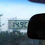 Indoor Outdoor Car Home LCD Digital Display Room Temperature Meter/Thermometer