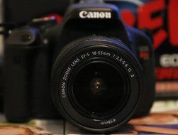 Canon EOS Rebel T3i 18 MP CMOS Digital SLR Camera and DIGIC 4 Imaging with EF-S 18-55mm f/3.5-5.6 IS Lens N7