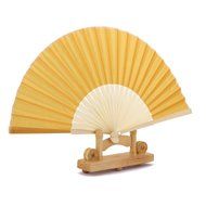 Chinese Folding Fan Retro Hand Fan Wedding Favors (White) N4