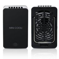 ESUMIC Portable Rechargeable Mini Handheld Air Conditioner, Black (USB-MINI-FAN-BK)