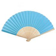 Chinese Folding Fan Retro Hand Fan Wedding Favors (White) N6