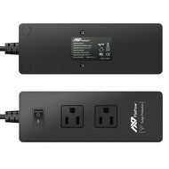 FlePow Portable Power Strip Surge Protector Travel Charger with 2 AC Plugs and 4 USB Charger Ports for iPhone,... N18