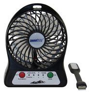 Innobay&reg; Innovative Pocket Rechargeable Fan Built-in with 4400mah Lithium Battery Also Working As Power Bank (...