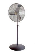 Airmaster 71586 Commercial Air Circulator, 3 Speed, Adjustable Floor Solid Base Mount, 30" Prop Diameter, 115V...