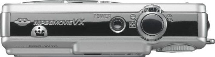 Sony Cybershot DSCW50 6MP Digital Camera with 3x Optical Zoom N8