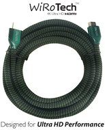 WiRoTech Green HDMI Cable 4K Ultra HD (6 Feet, Green) N67