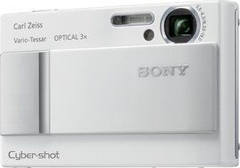 Sony Cybershot DSC-T10 7.2MP Digital Camera with 3x Optical Steady Shot Zoom (Silver) N7