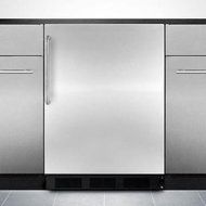 Summit ALB753BSSTB 24&quot; 5.5 cu.ft. ADA Compliant Compact Refrigerator with Adjustable Glass Shelves Automatic Defrost... N3