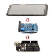 SainSmart TFT LCD Screen Kit for Arduino UNO R3 (2.4&quot; LCD, With Shield) N12