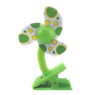 Aenmil&reg; High Quality Mini Baby Stroller Clip-on Fan Play Gyms Mini Clip-on Fan Multi Color Plastic Clip-on Stroller... N4