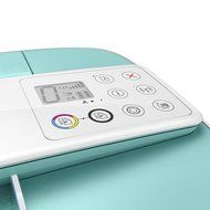 HP DeskJet 3755 Compact All-in-One Photo Printer with Wireless &amp; Mobile Printing, Instant Ink ready - Blue Accent... N21