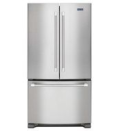 Maytag&reg; 22 cu. ft. 3-Door French Door Refrigerator with Strongbox&trade; Door Hinges