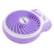 iKKEGOL Mini Portable Wireless Rechargeable Super Strong Wind Desk Fan W/ Rechargeable Battery - 3 Mode Wind Speed... N43