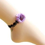 Susenstone&reg; Handmade Women Girl Flower Jewelry Lace Ankle Foot Jewelry