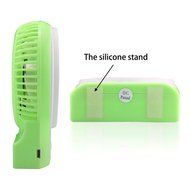 iKKEGOL Mini Portable Wireless Rechargeable Super Strong Wind Desk Fan W/ Rechargeable Battery - 3 Mode Wind Speed... N45