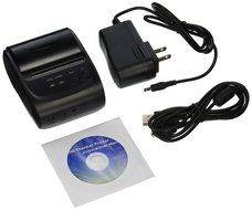 Smart&amp;Cool SC-5802LD USB and Bluetooth Wireless Mini POS Printer with 58mm Thermal Paper Rolls - 90mm/sec High-speed... N5