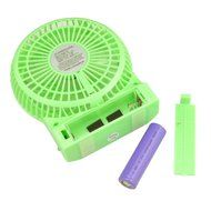 iKKEGOL Mini Portable Wireless Rechargeable Super Strong Wind Desk Fan W/ Rechargeable Battery - 3 Mode Wind Speed... N47