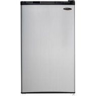 Danby Designer 3.2 cu ft Compact Refrigerator, Spotless /color: Silver/ Model:DCR032C1BSLDD N3