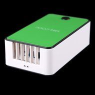 Yosoo Portable Mini Rechargeable USB Powered Air Conditioning Fan Chargeable Hand-held No Leaf Fan Air Conditioner... N2