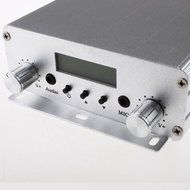 RioRand2W/15W FM Transmitter Stereo PLL Broadcast Radio Station 88-108MHz Silver N3