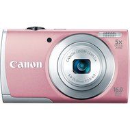 Canon PowerShot A2600 IS 16.0 MP Digital Camera with 5x Optical Zoom and 720p Full HD Video Recording (Black)... N9