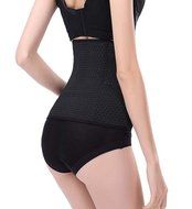 Ursexyly Waist Trainer, Breathable Cincher with Mesh Zipper Steel Boned