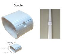 3" 7.5 FT Ductless Mini Split Line Set Cover Kit, Professional Outdoor Cover Kit N6