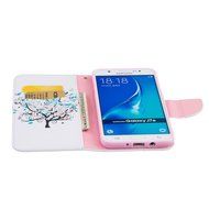 Galaxy J7 2016 Case,Galaxy J7 2016 Cover,ikasus Colorful Painted PU Leather Flip Wallet Pouch Stand Credit Card... N5