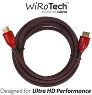 WiRoTech Green HDMI Cable 4K Ultra HD (6 Feet, Green) N82