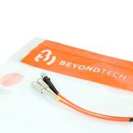 LC to LC Fiber Patch Cable Multimode Duplex - 20m (65ft) - 62.5/125 OM1 - Beyondtech PureOptics Series N20