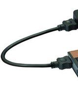 Kichler Lighting 10572BK Task Work Modular 12V Xenon 14-Inch Interconnect Cable, Black Finish by Kichler
