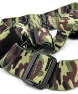 DURAGADGET Green Camo Print Fully Adjustable Head Strap Mount For All GoPro Cameras N6