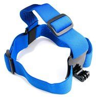 DURAGADGET Green Camo Print Fully Adjustable Head Strap Mount For All GoPro Cameras N8