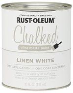 285140 Rust-Oleum Ultra Matte Interior Chalked Paint 30 oz, Linen White by Rust-Oleum