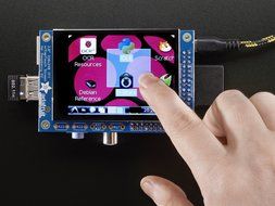 Display Development Tools PiTFT 2.8 TFT 320x240 + Capacitive Touchscreen - Raspberry Pi Model B