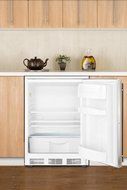 Summit FF6BI7IF: Commercially approved built-in undercounter all-refrigerator with auto defrost and deluxe interior... N2