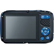 Canon PowerShot D30 Waterproof Digital Camera Blue + 16GB Class 10 Memory Card + Backup Battery + Deluxe Cleaning... N6