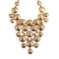 Worldwide Mall Fashion Vintage Costumer Jewelry Women Turkish Accessories Antique Gold Bib Statement Necklace...