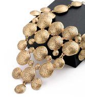 Worldwide Mall Fashion Vintage Costumer Jewelry Women Turkish Accessories Antique Gold Bib Statement Necklace... N2