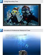 Boblov AEE Technology Action Cam S71 4K 1080P 16MP Slim Body Wi-Fi Waterproof Wireless Action Camera with 2.0-... N6