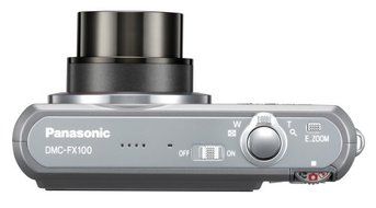 Panasonic Lumix FX100S 12.2MP Digital Camera with 3.6x Wide Angle MEGA Optical Image Stabilized Zoom (Silver) N2