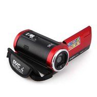 etomtop&reg; HD 1280*720P 16MP Digital Video Camcorder Camera DV DVR 2.7'' TFT LCD 16x ZOOM -Red N6