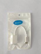 Beyda 5" 8 pin Male to USB Female OTG Adapter Cable Pictures,video transmission,Original Lightning USB Camera...