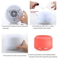 500ml Essential Oil Diffuser eFlyer Ultrasonic Cool Mist Humidifier Home Air Humidifier with 10 Hours Continuous... N4