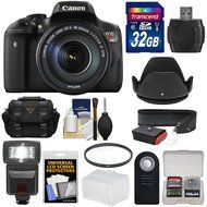 Canon EOS Rebel T6i Wi-Fi Digital SLR Camera &amp; EF-S 18-135mm IS &amp; 55-250mm IS STM Lens with 32GB Card + Case +... N5