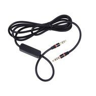 NiceTQ Replacement 3.5mm 1/8" Audio Lead AUX-In Cable Cord with MIC For Skullcandy Hesh 2.0 Bluetooth 4.0 Wireless... N2