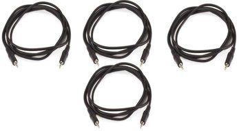 Monoprice 100647 50' 3.5mm Stereo Plug/Plug M/M Cable, Black N20