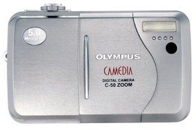 Olympus Camedia C-50 5MP Digital Camera w/ 3x Optical Zoom N3
